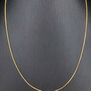 Goldplated chain necklace-মহিলাদের গোল্ড চেইন নেকলেস, পার্টি ও বিয়েতে স্টাইলের জন্য