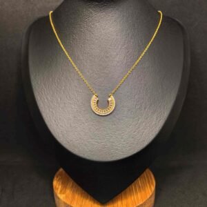 Gold plated necklace for women a party wear- মহিলাদের জন্য গোল্ড-প্লেটেড পার্টি ওয়্যার নেকলেস, পার্টি, বিয়ে ও উৎসবের জন্য