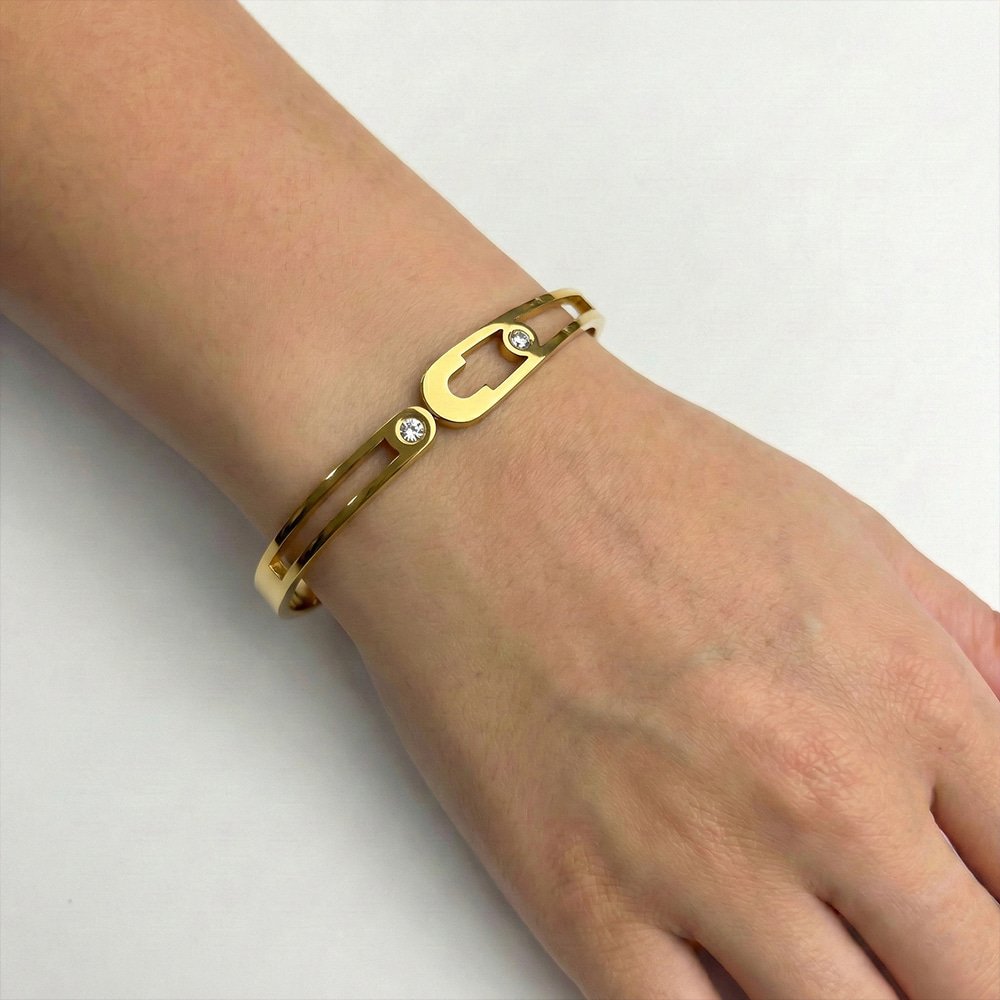 Gold Plated Stainless Steel Bracelet – মহিলাদের জন্য প্রিমিয়াম ও স্টাইলিশ ব্রেসলেট