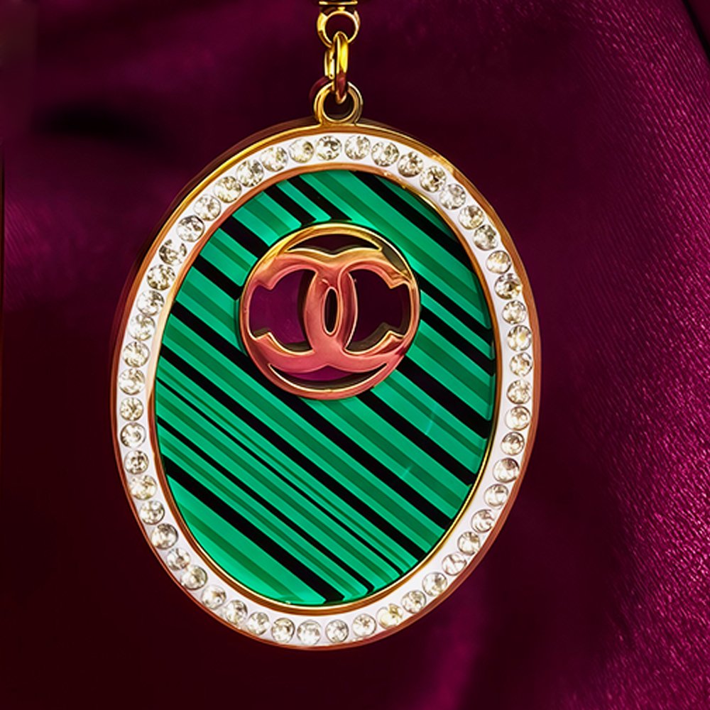 Gold Plated Earrings with Zirconia Stone – মহিলাদের জন্য প্রিমিয়াম স্টেইনলেস স্টিল ঝুলন্ত স্টোন ইয়ারিং - Image 6