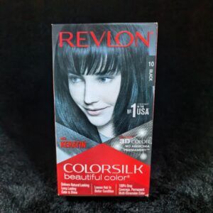 Revlon Colorsilk Hair Colour Shade 10 Black with Keratin