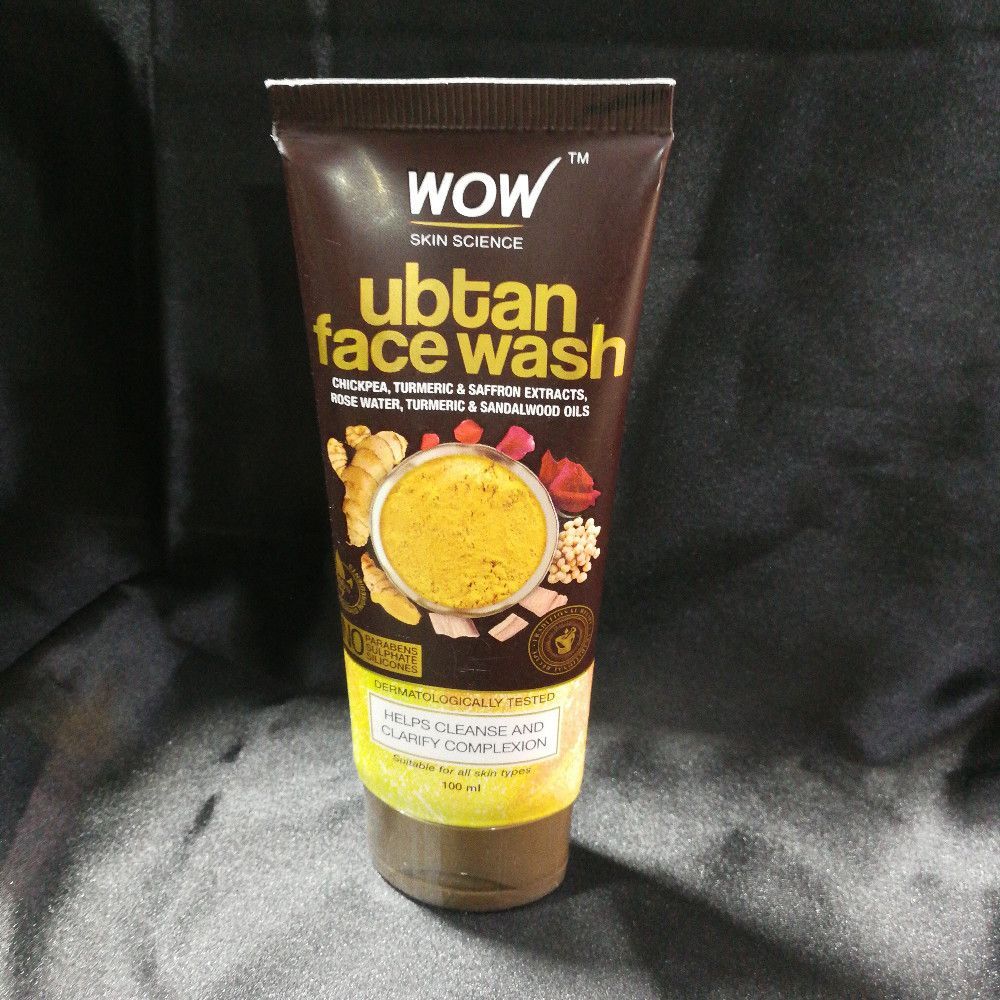 Ubtan Face Wash – Brown Yellow Gold Pack – Dermatologically Tested