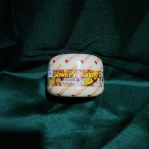 Shwe Pyi Nann Thanakha Soap Bar with Cream Yellow Orange Red Colors