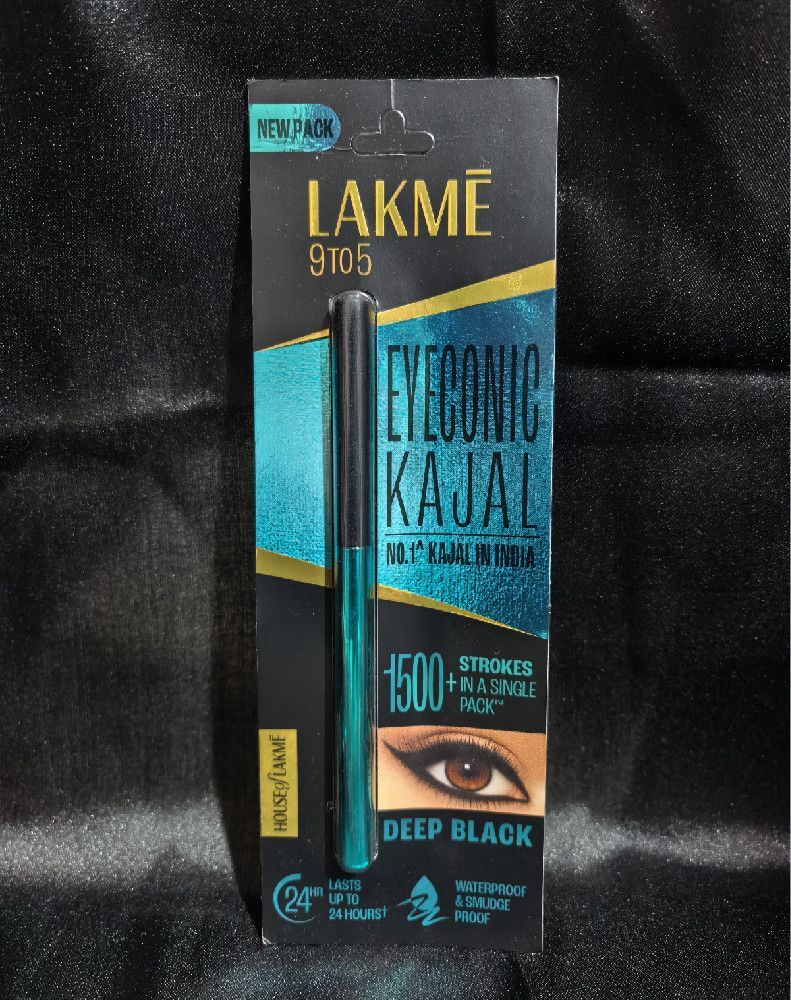 Lakme Eyegonic Kajal Pen – Black Teal Gold Dual‑Tone Eyeliner