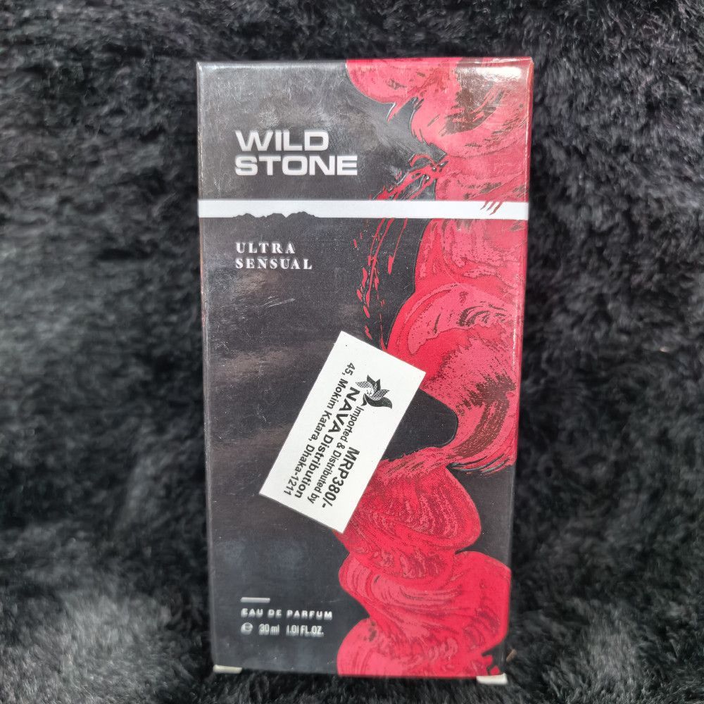 Wild Stone Ultra Sensual Eau De Parfum Men Fragrance 30ml Cardboard