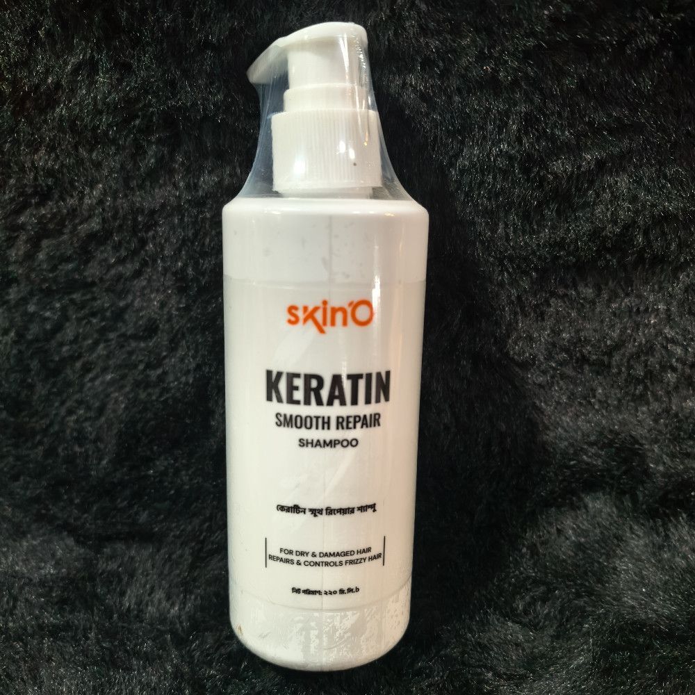 skin'O Keratin Smooth Repair Shampoo for Dry and Damaged Hair