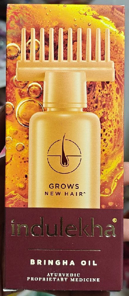 Indulekha Bringha Oil Ayurvedic Hair Growth Oil Natural - 100ml