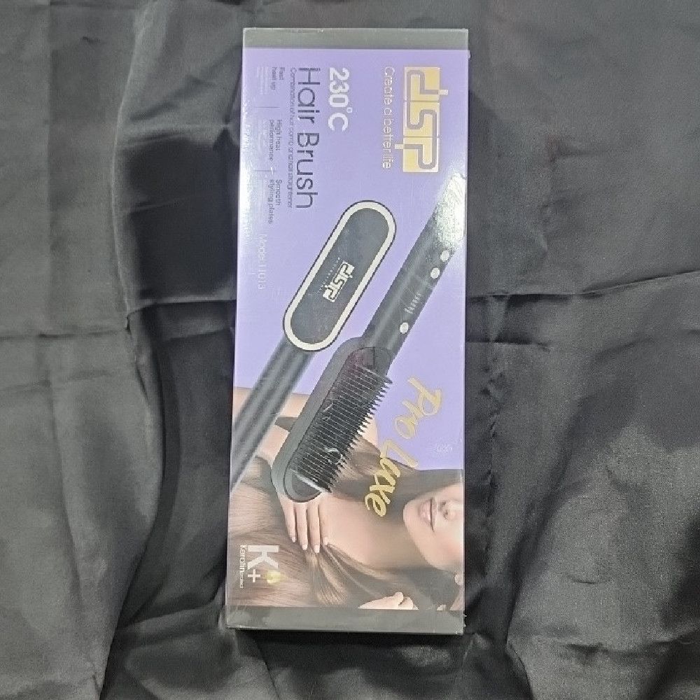 Pro-Luxe Purple Black Gold White Hair Brush 230°C Styling Professional