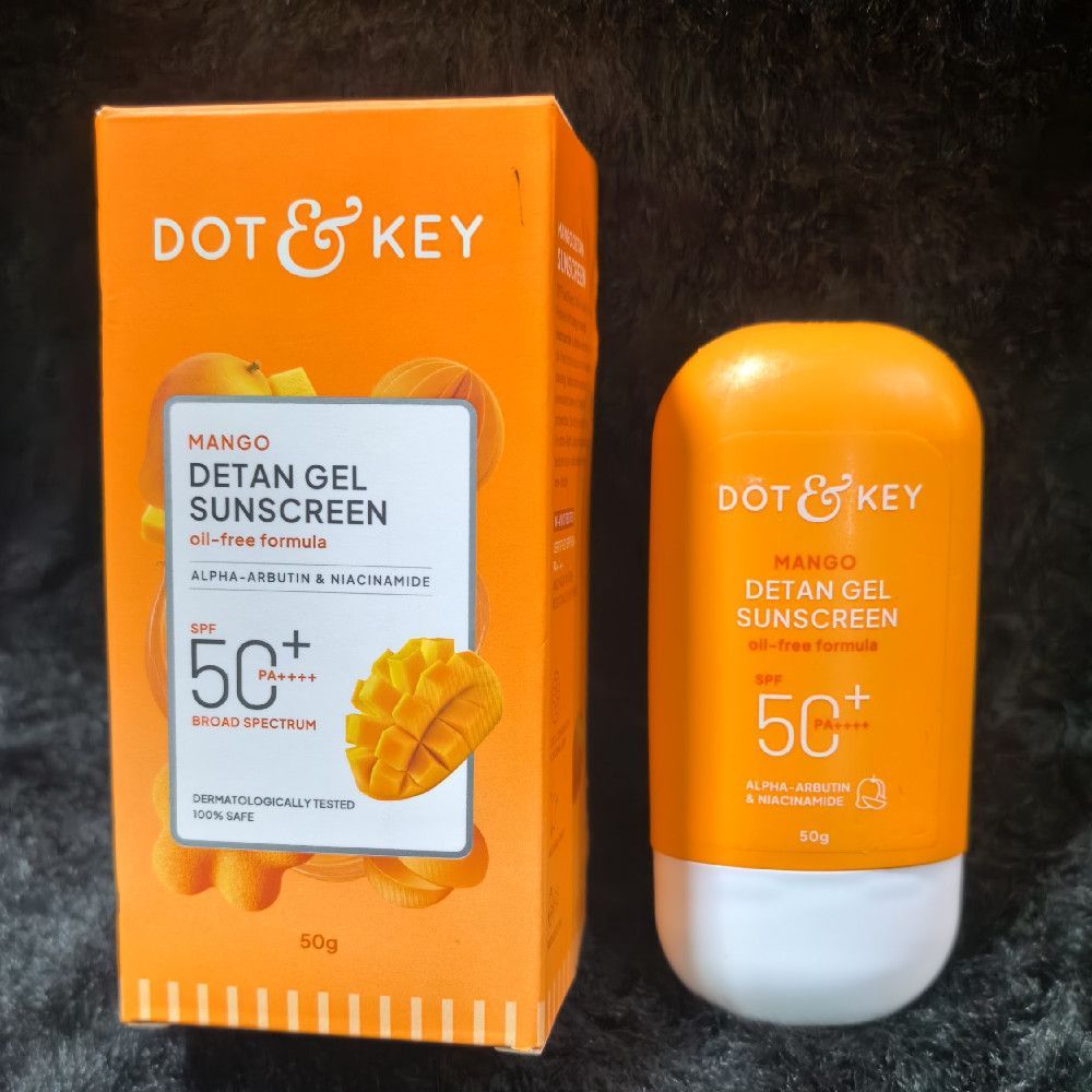 Dot & Key Mango Detan Gel Sunscreen SPF 50+ PA++++