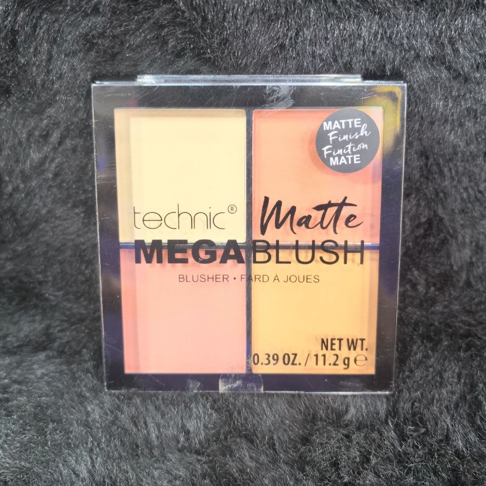 Technic Mega Blush Palette Blusher Matte Finish 11.2g Makeup