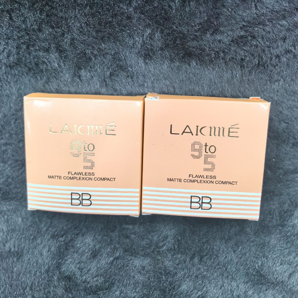 Lakme 9 to 5 Flawless Matte Complexion Compact BB Powder Box Pcs