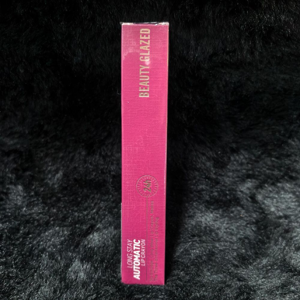 Beauty Glazed 24h Long Stay Automatic Pink Lip Crayon Paper