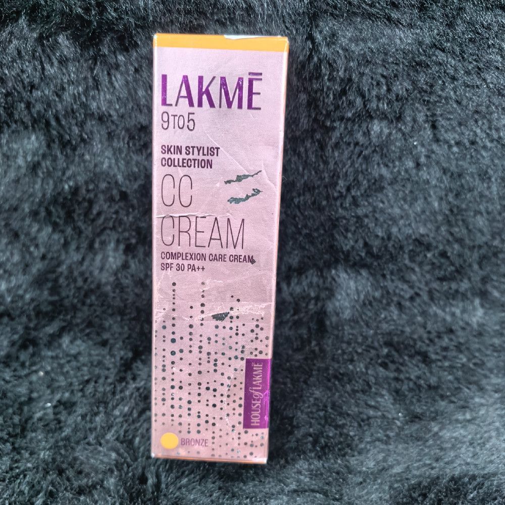 Lakme 9to5 Skin Stylist Collection CC Cream Complexion Care SPF 30