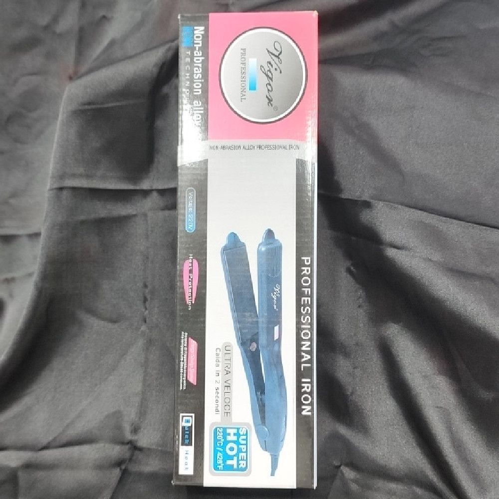 Professional Hair Straightener – Super Hot – Blue Pink Black Plastic
