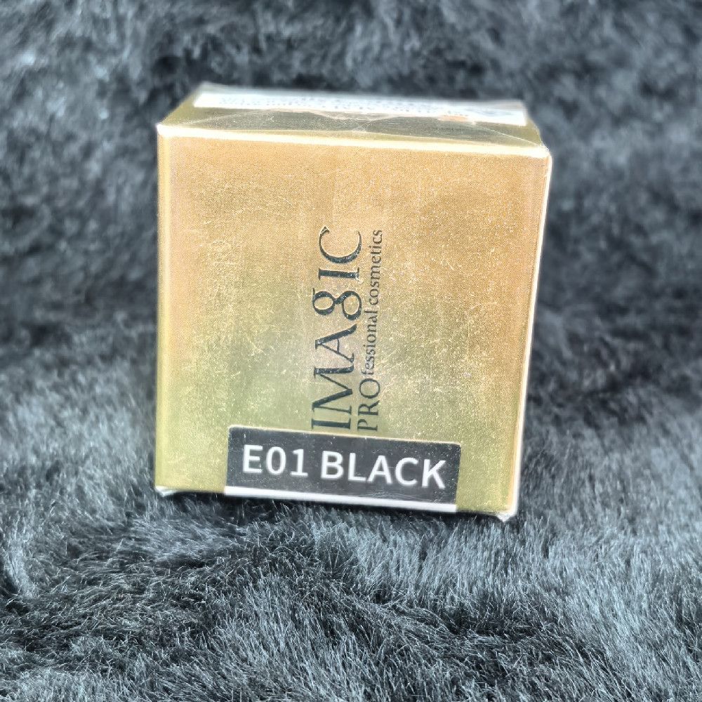IMAGIC Professional Cosmetics E01 Black Cardboard Packaging Box