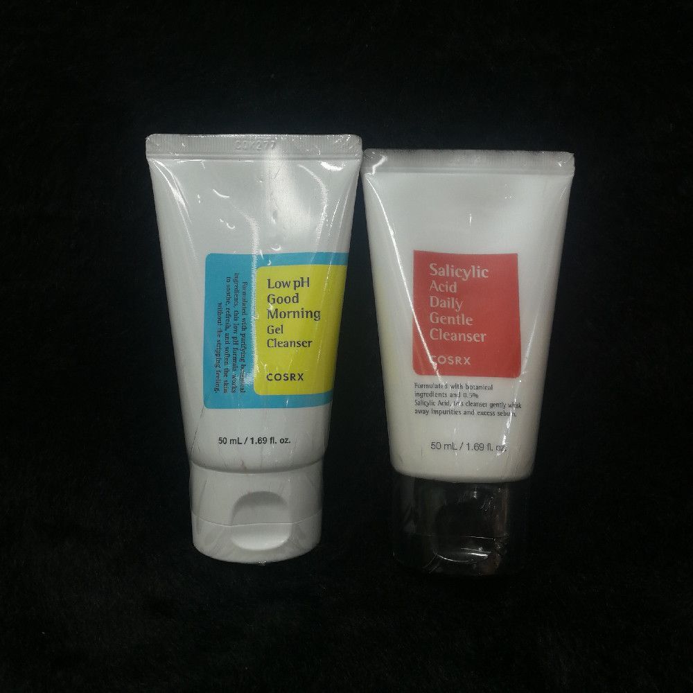Low pH Good Morning Gel Cleanser – White Yellow Blue Plastic Bottle