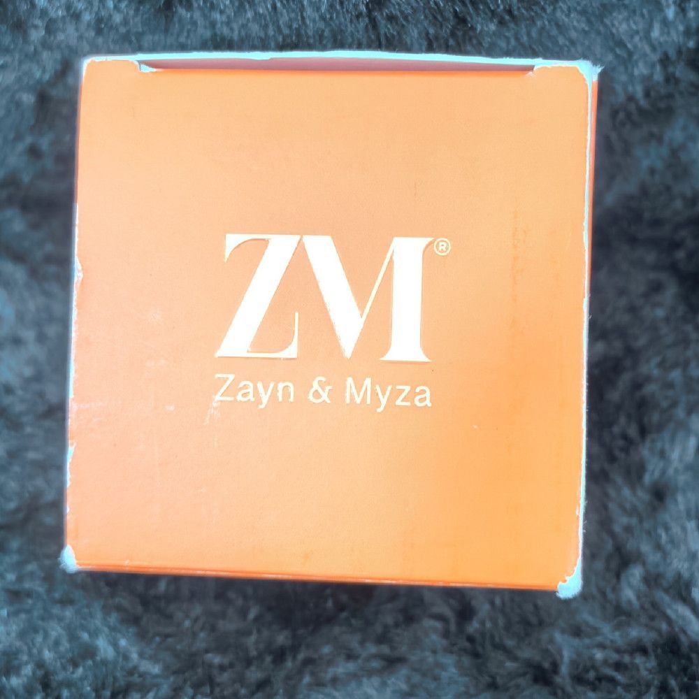 Zayn & Myza Orange White Cardboard Box ZM Packaging Container