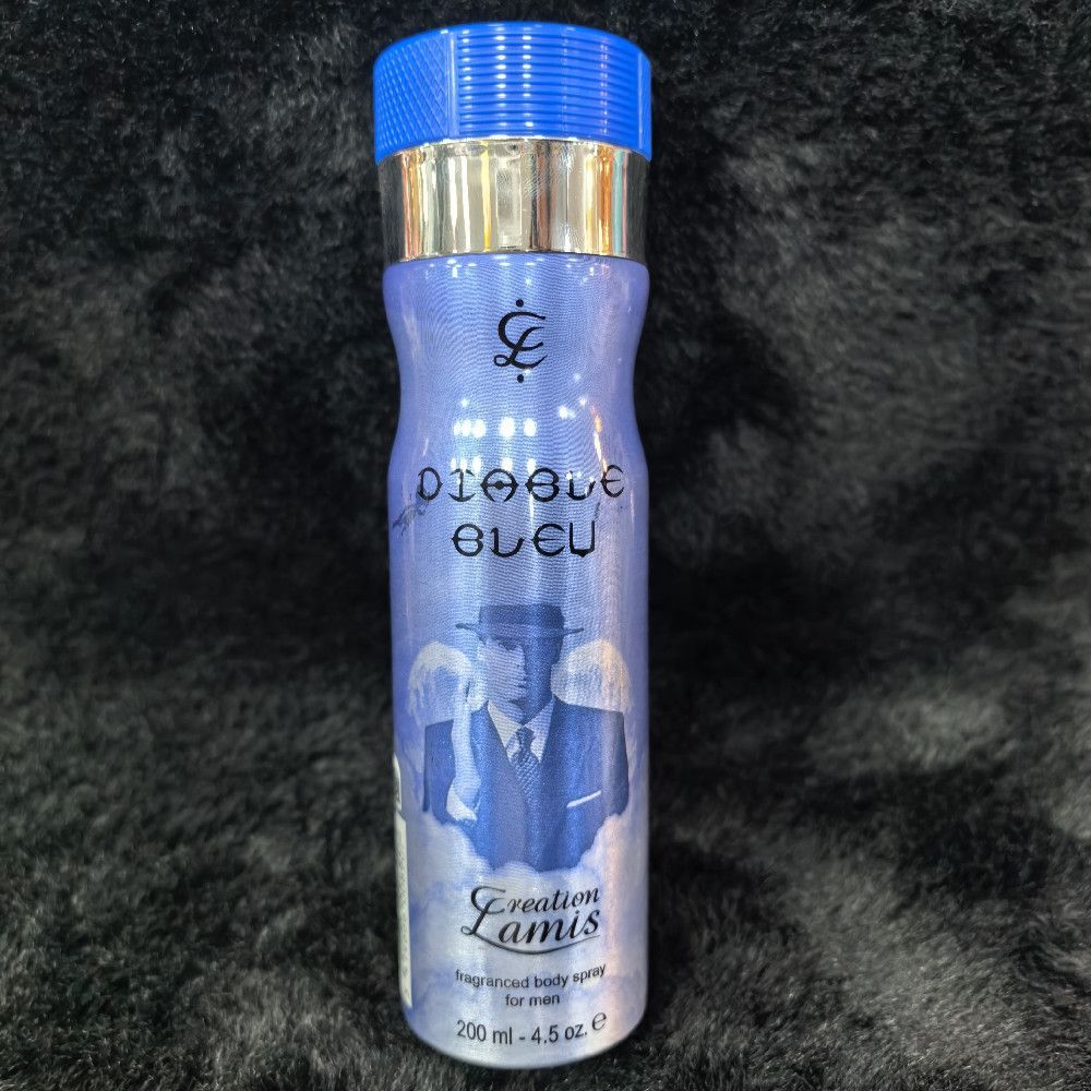 Creation Lamis Diable Bleu Fragranced Body Spray for Men 200ml