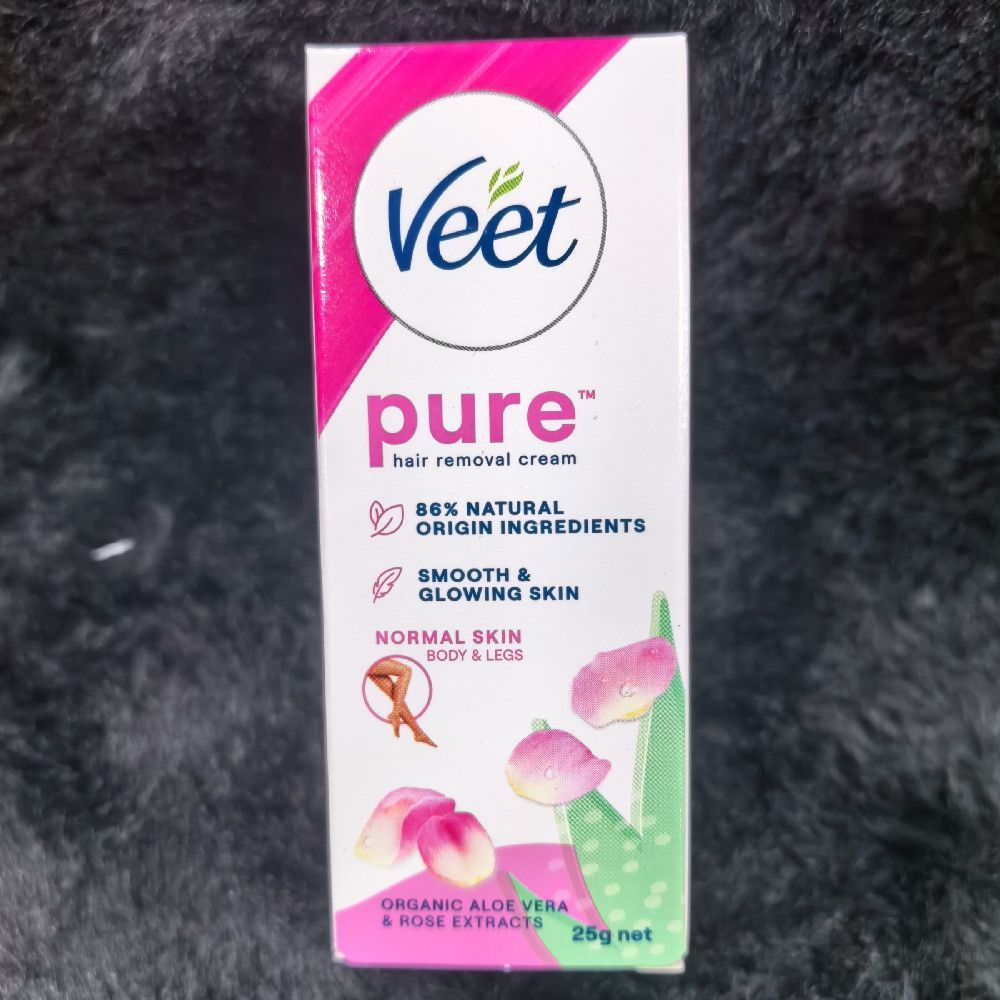 Veet Pure Hair Removal Cream Normal Skin 86% Natural Ingredients