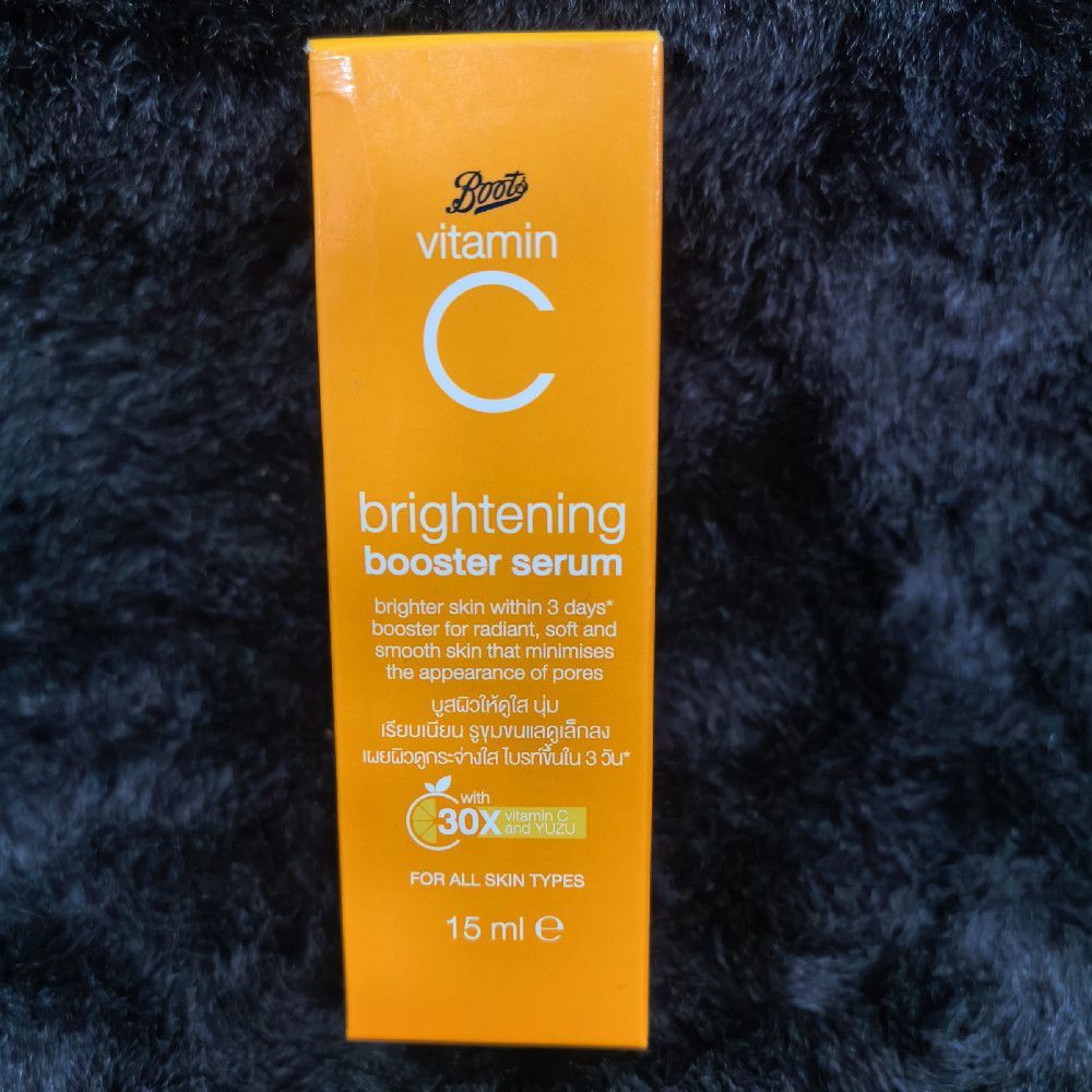 Boots Vitamin C Brightening Booster Serum for Radiant Skin