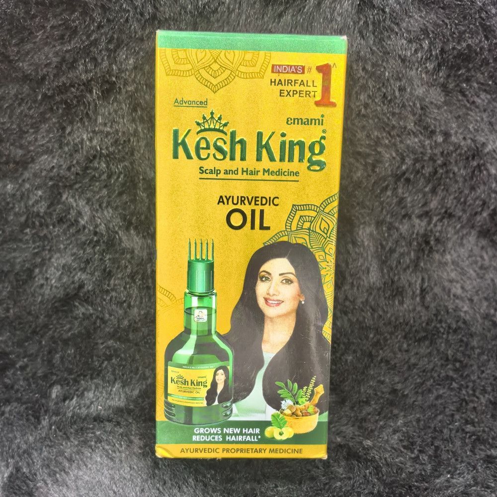 Kesh King Advanced Ayurvedic Oil Scalp And Hair Medicine Bottle