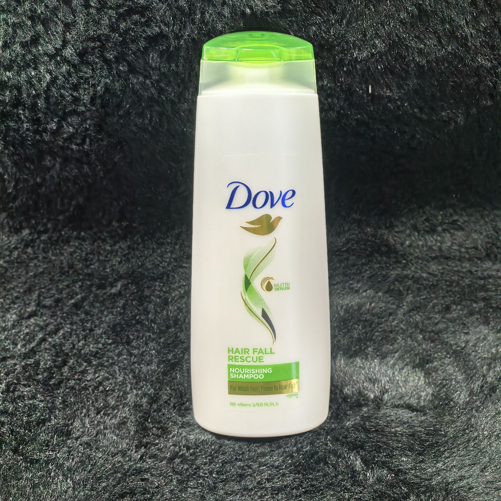 Dove Hair Fall Rescue Nourishing Shampoo White Green Gold Blue Bottle