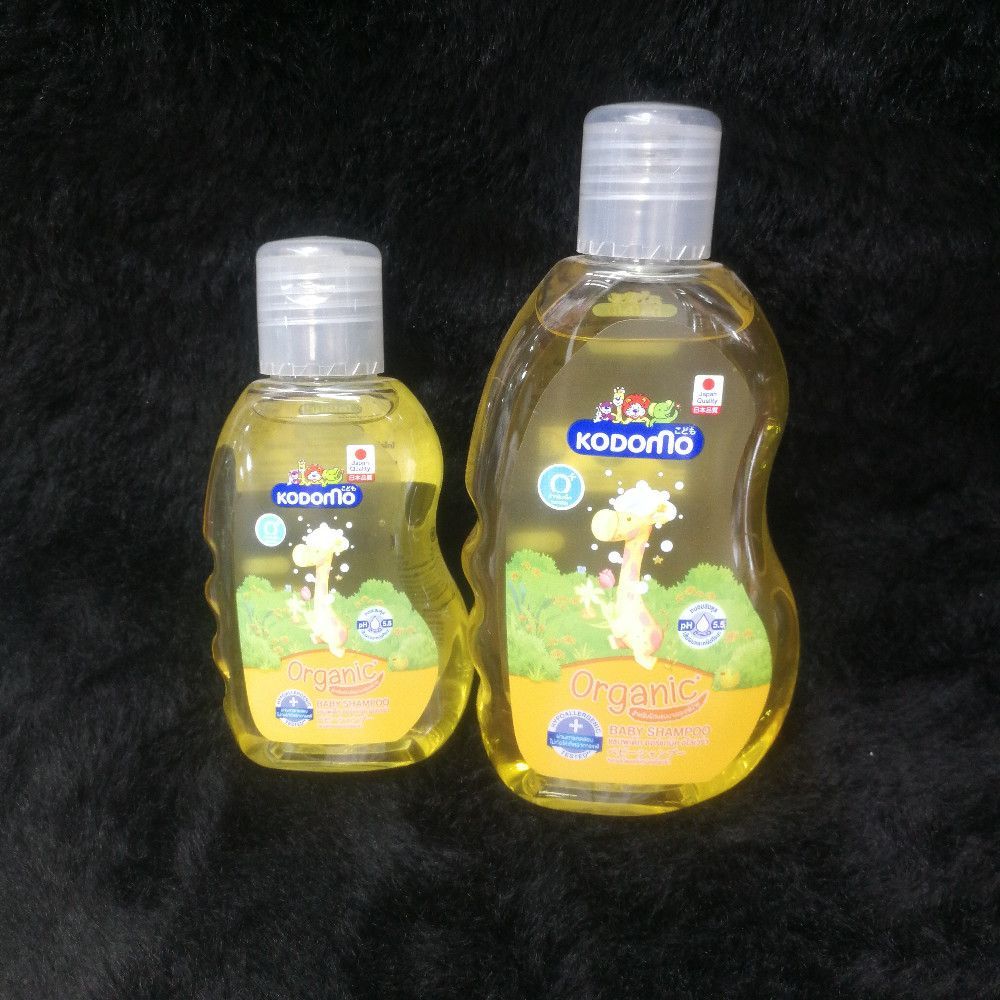 Kodomo Organic Baby Shampoo – Gentle Cleansing Yellow/White/Blue/Green