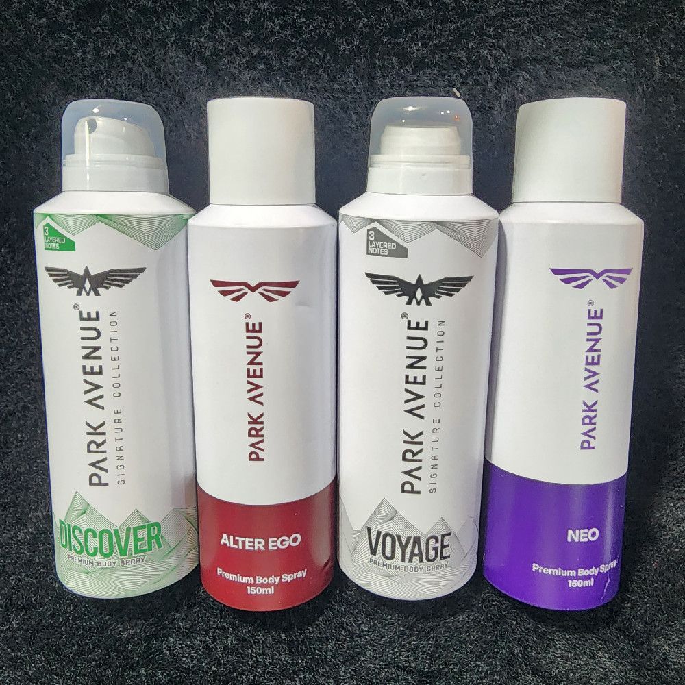 Park Avenue Discover Alter Ego Voyage Premium Body Spray Metal Can