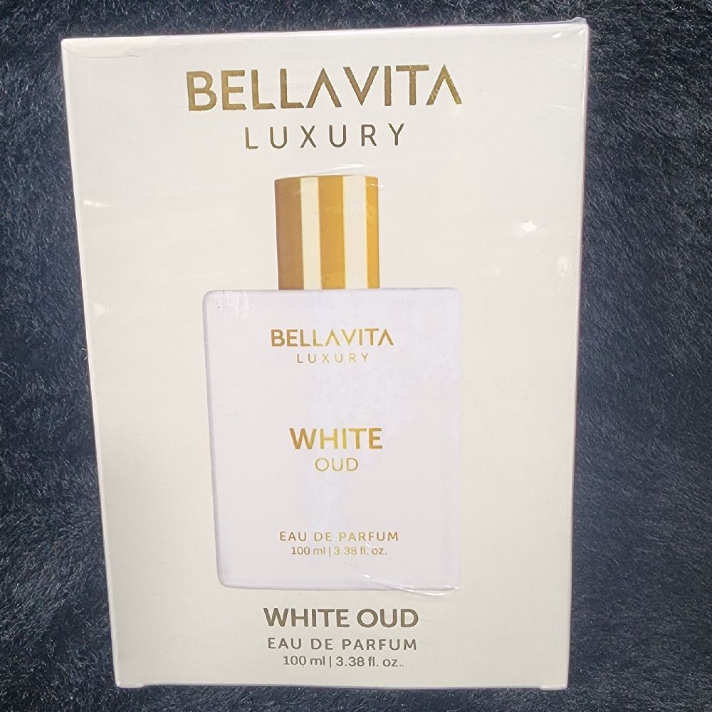 BellaVita Luxury White Oud Eau De Parfum Unisex Fragrance 100ml