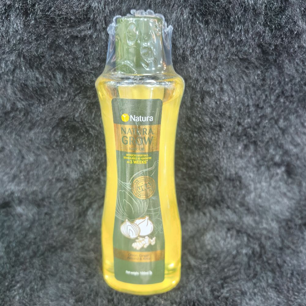 Natura Grow Hair Oil Reduces Hair Fall 100ml Plastic Bottle
