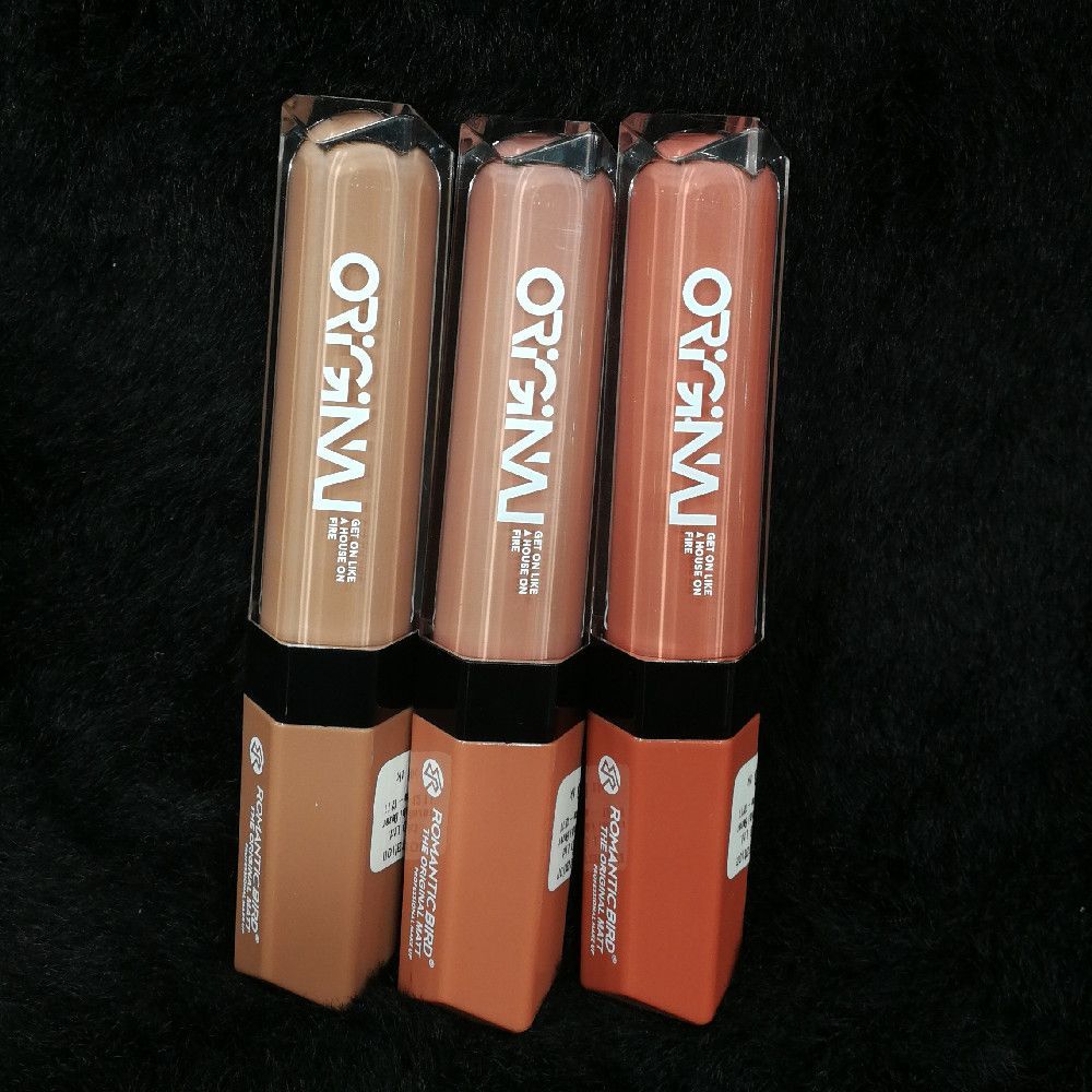 Liquid Lipstick Variety Pack in Brown Beige Black Clear Shades