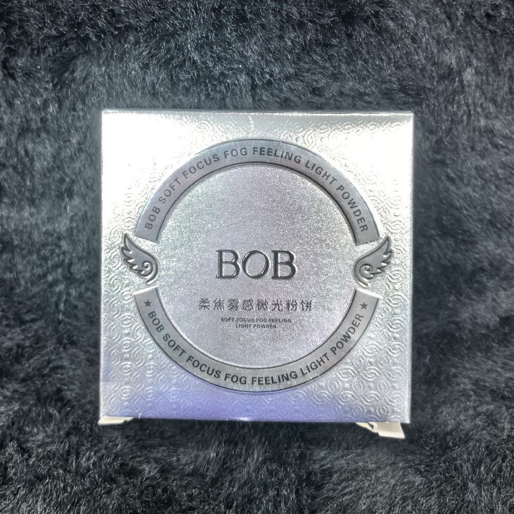 Bob Soft Focus Fog Feeling Light Powder Cardboard Box Silver