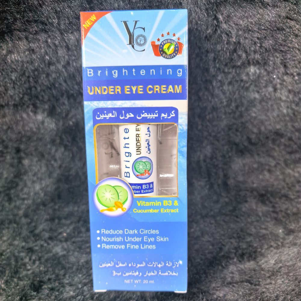 YC Brightening Under Eye Cream New Packaging Skincare Product