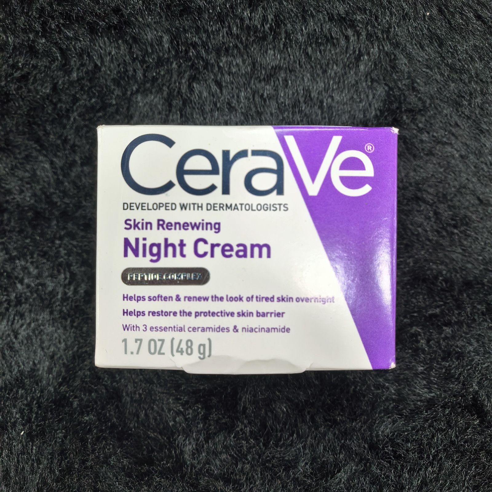 CeraVe Night Cream 1.7 OZ (48 g) Moisturizing Skin Renewing Cream