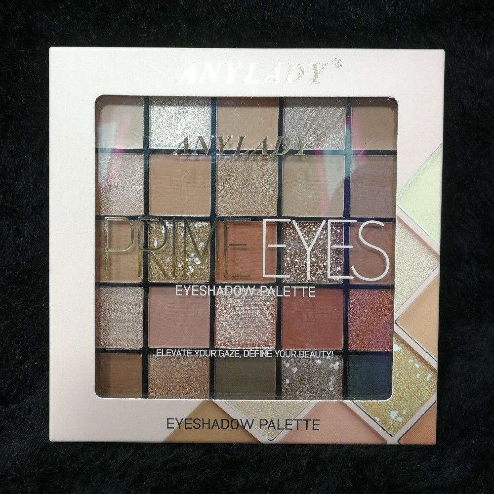 Anylady Prime Eyes Eyeshadow Palette Brown Beige Pink Gold Shades