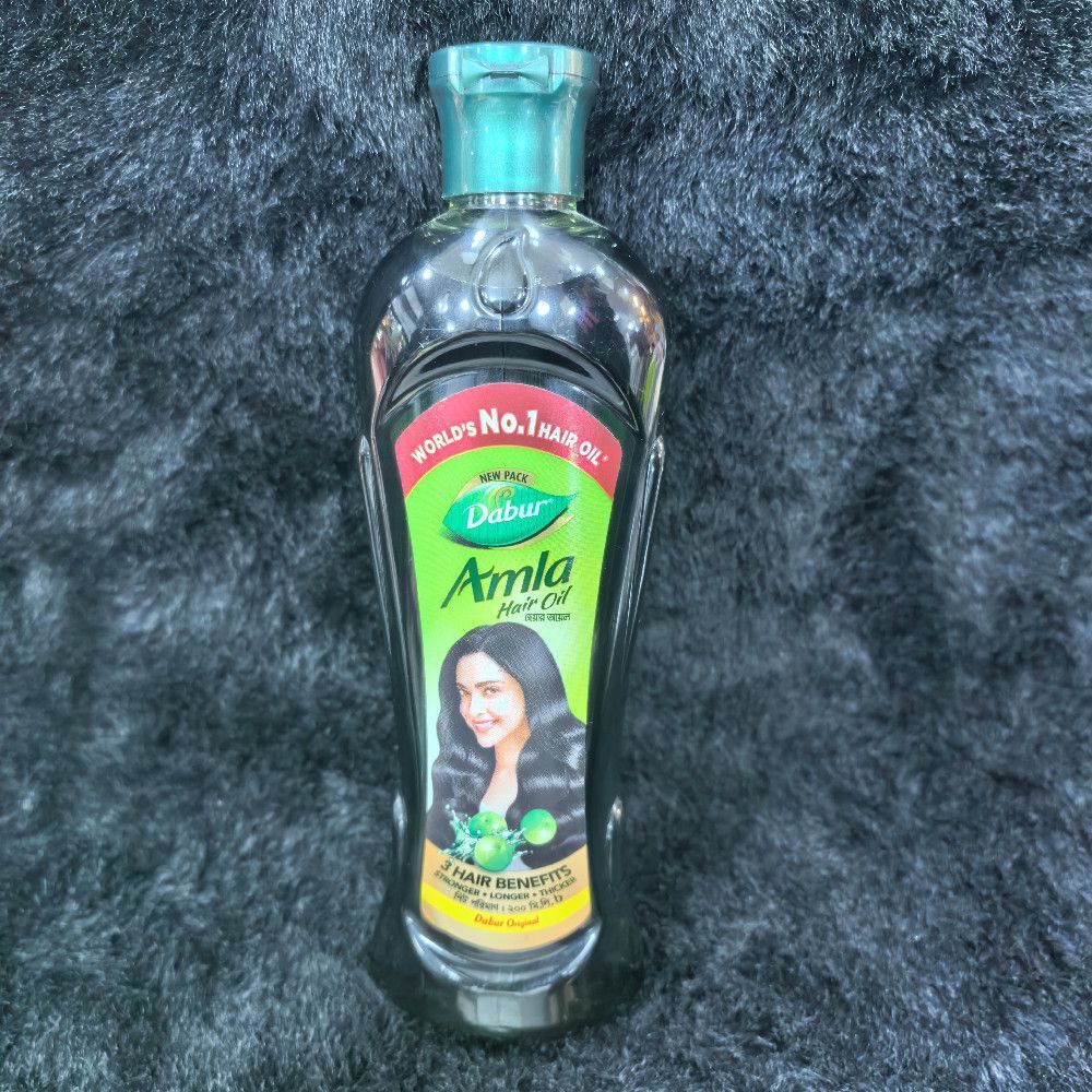 Dabur Amla Hair Oil Nourishing Treatment for Three Hair Benefits