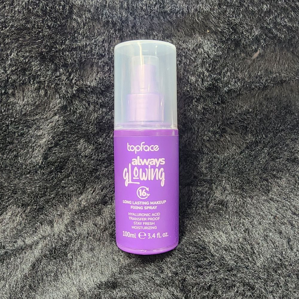 Purple & White 16hr Long‑Lasting Makeup fixing Spray Hyaluronic Acid 100ml