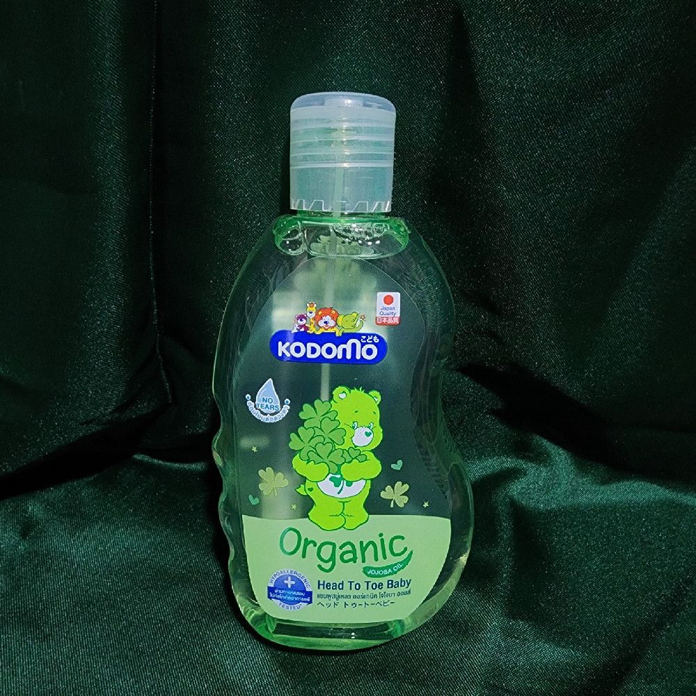 Kodomo Organic Head To Toe Baby Wash – Gentle No‑Tears Formula