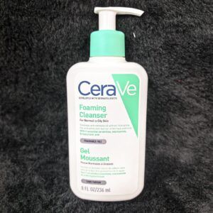 CeraVe Foaming Cleanser 236ml Fragrance-Free Gel Moussant Face Wash Gentle Daily Cleanser for All Skin Types