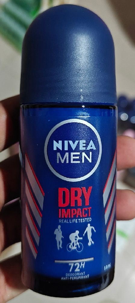 Nivea Men Dry Impact Deodorant Roll-On 72H Anti-Perspirant
