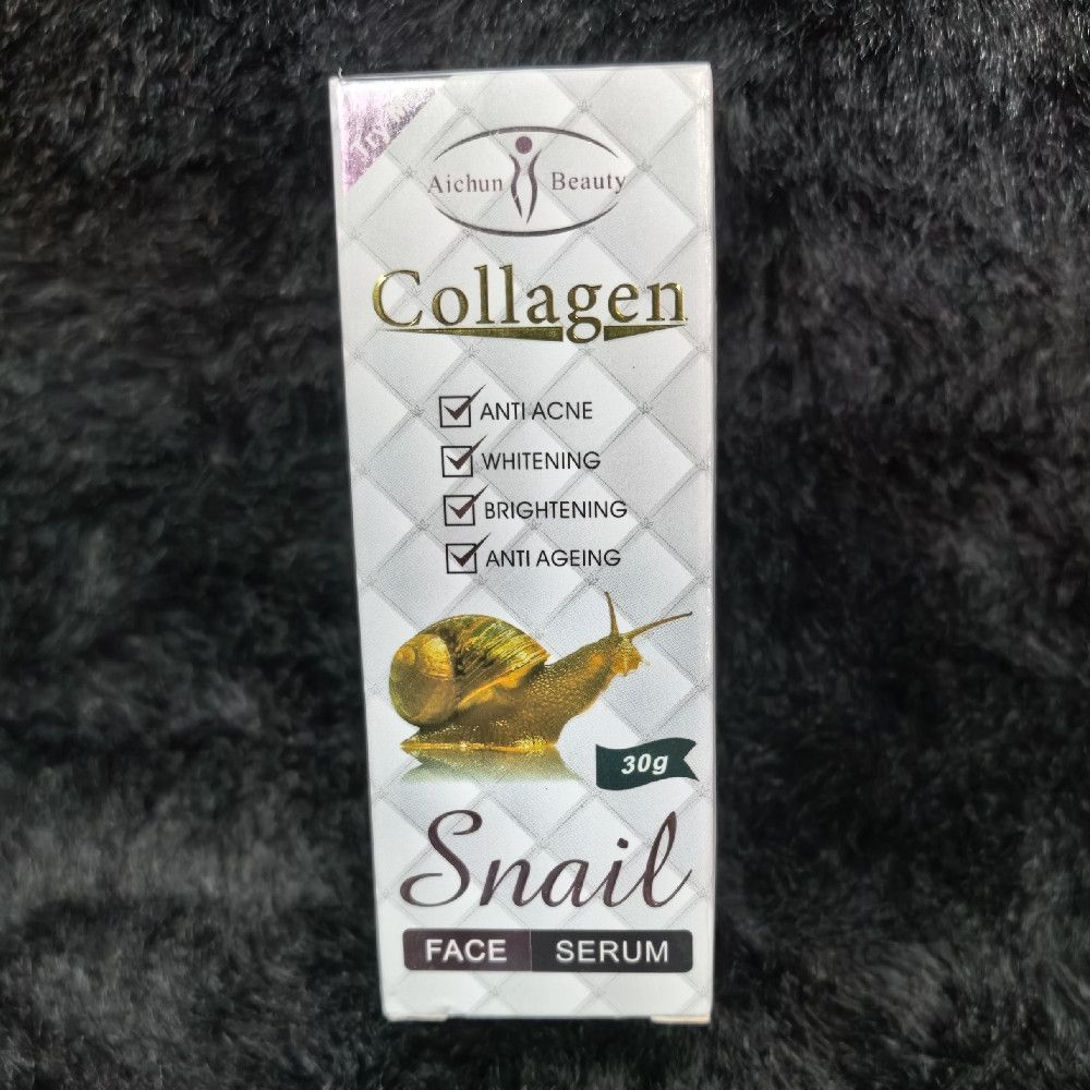 Aichun Beauty Collagen Anti Acne Whitening Face Serum Box
