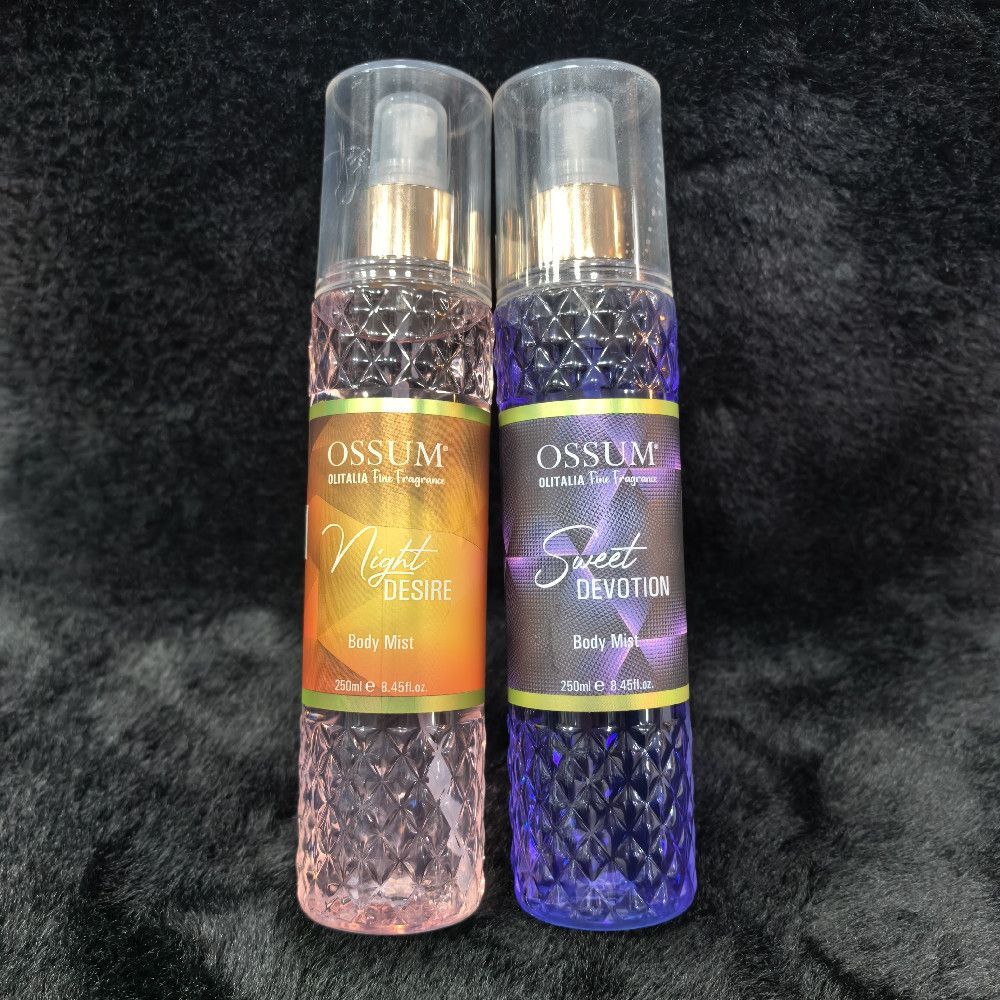Ossum Night Desire & Sweet Devotion Body Mist Duo 250ml