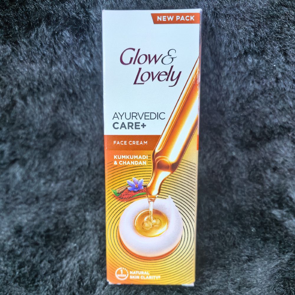 Glow & Lovely Ayurvedic Care Kumkumadi & Chandan Face Cream