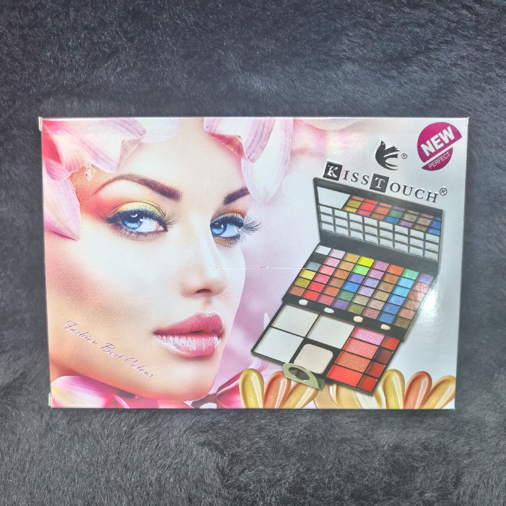 KISS TOUCH New Fashion Colour Eyeshadow Palette Pink White Black Gold