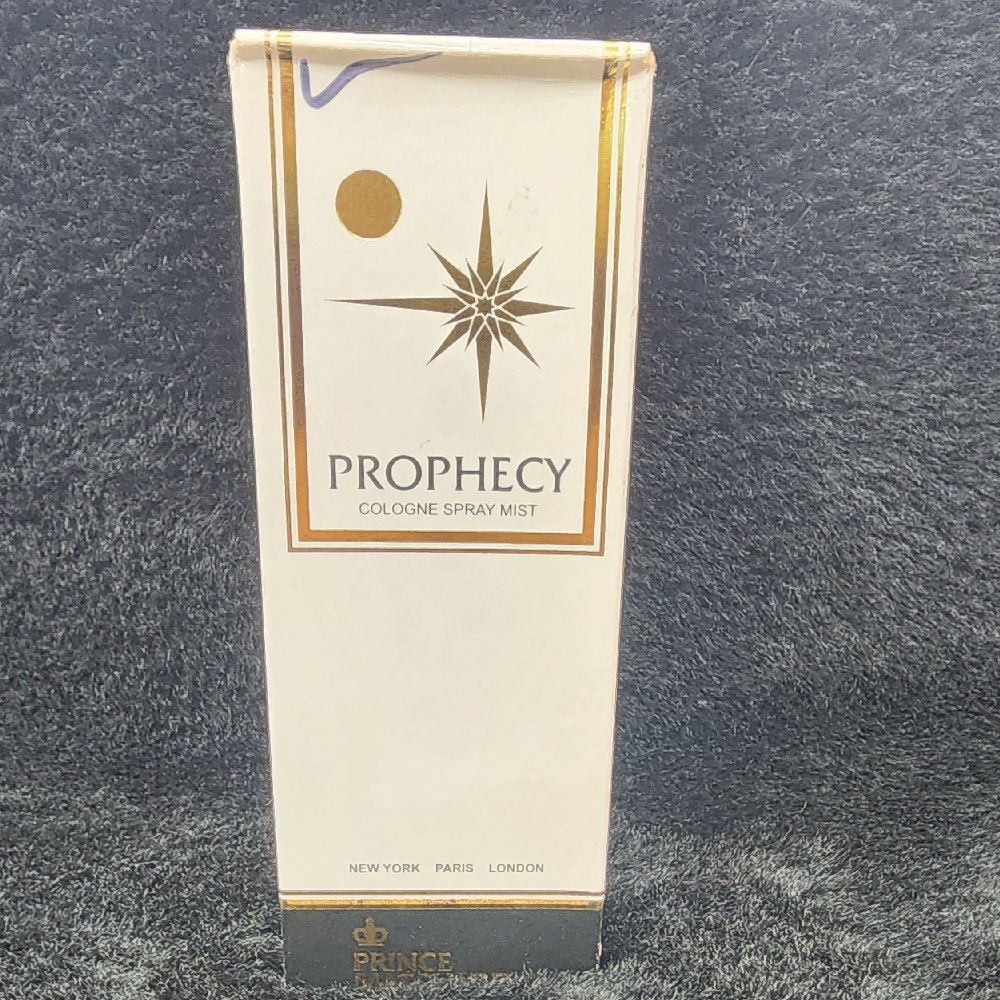 Prophecy Cologne Spray Mist Fragrance Box in White and Gold