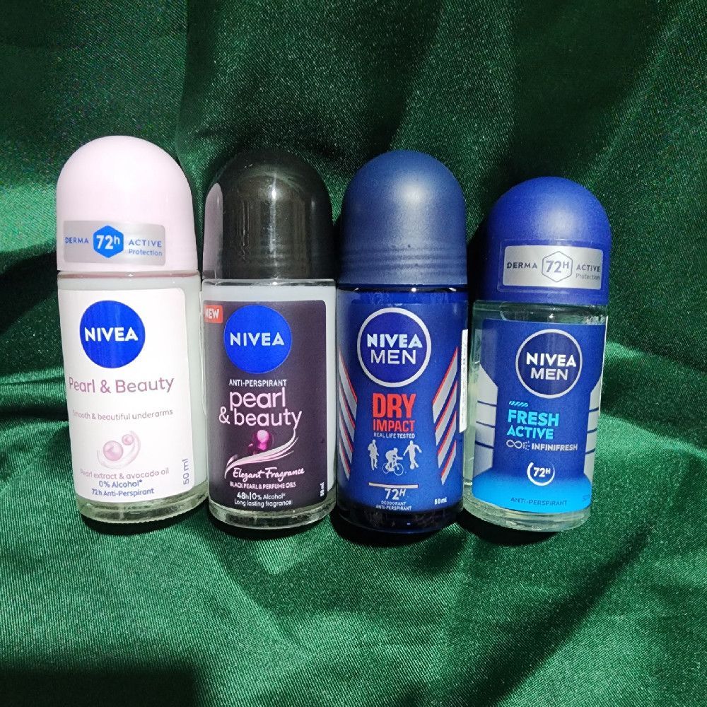 Nivea Roll-On Deodorant Pearl & Beauty Fresh Active for Men 150ml