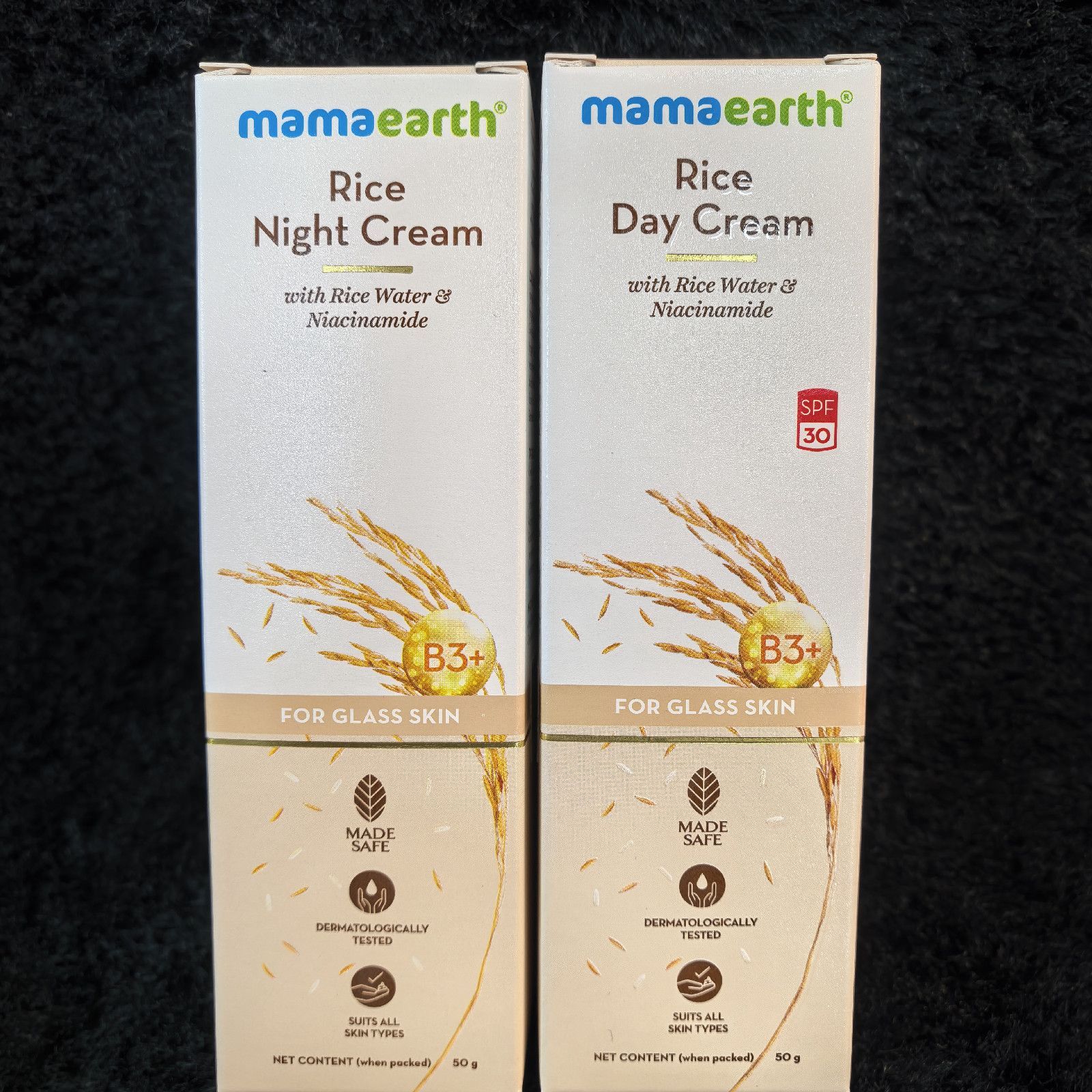 Mamaearth Rice Day Cream with Rice Water, Niacinamide B3+ SPF 30 – 50ml