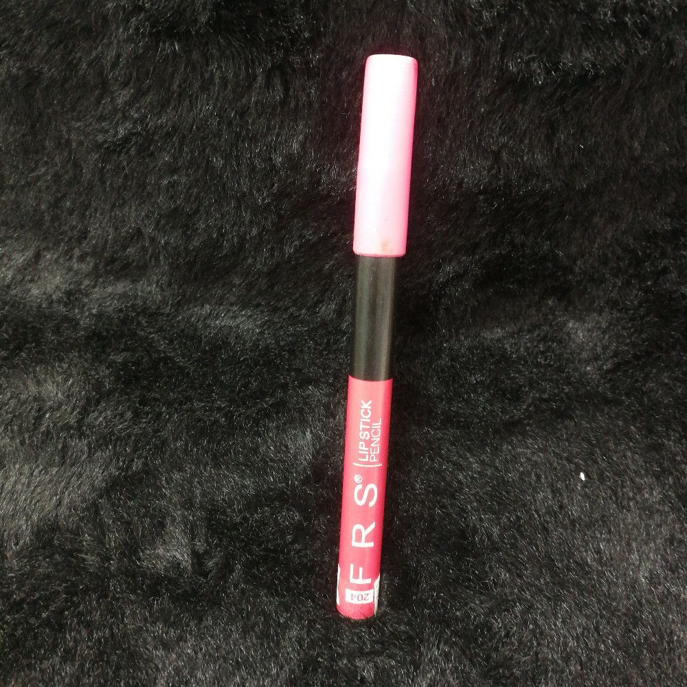 Lipstick Pencil Set – Pink, Black & Red Plastic Cosmetic Pencil