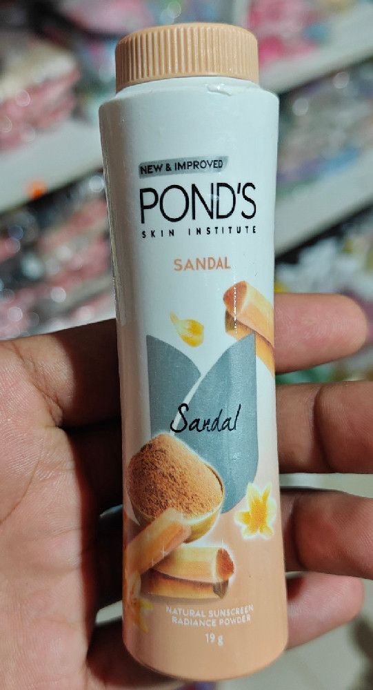 Pond's Sandal Powder Natural Sunscreen for Face - White Peach Beige
