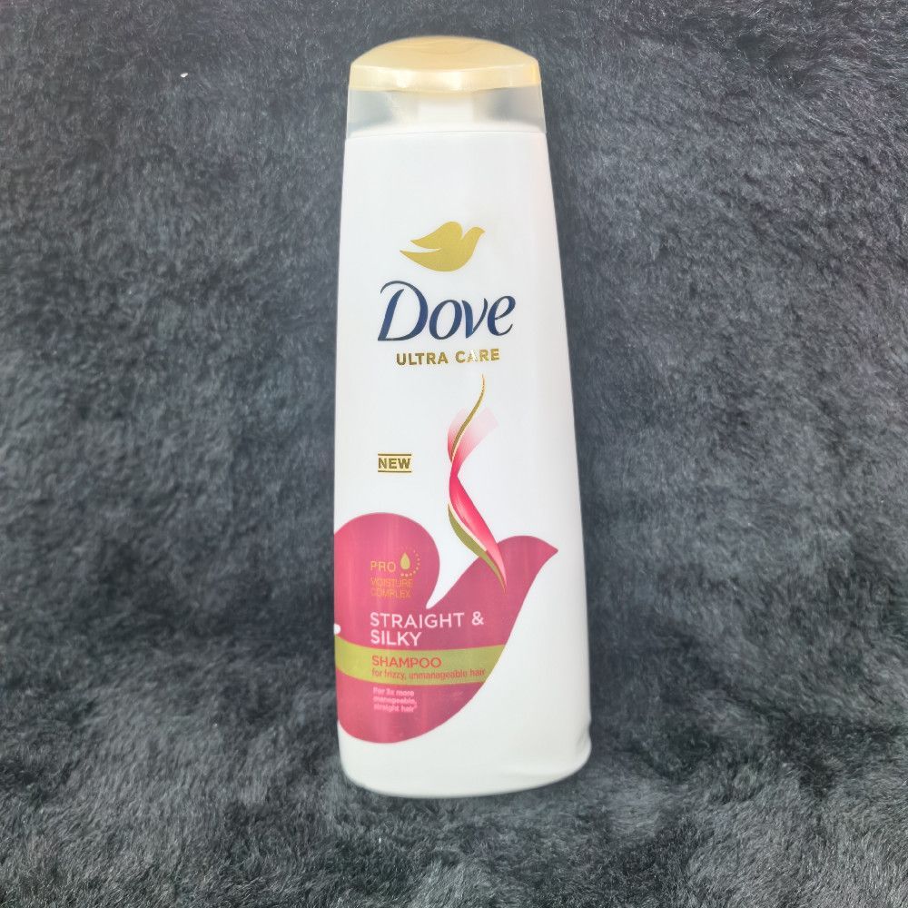 Dove Ultra Care Straight And Silky Shampoo Plastic Bottle